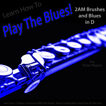 Flute 2AM Brushes and Blues in D Play The Blues