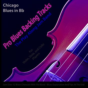 Strings Chicago Blues in Bb Pro Blues Backing Tracks