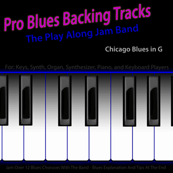 Keys Chicago Blues in G Pro Blues Backing Tracks
