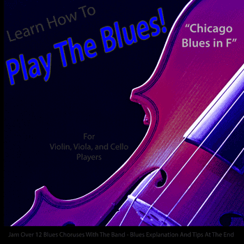 Strings Chicago Blues in F Play The Blues