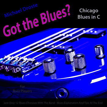 Bass Chicago Blues in C Got The Blues
