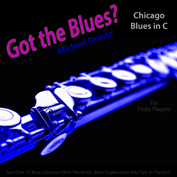 Flute Chicago Blues in C Got The Blues