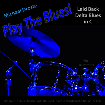 Drums Laid Back Delta Blues in C Play The Blues