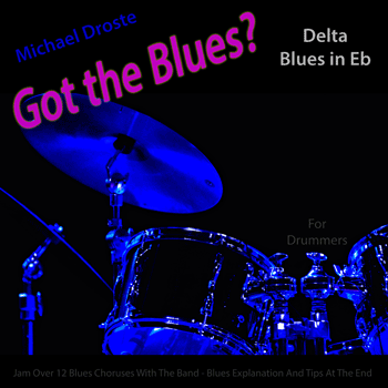 Drums Laid Back Delta Blues in Eb Got The Blues