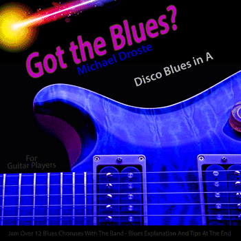 Guitar Disco Blues in A Play The Blues