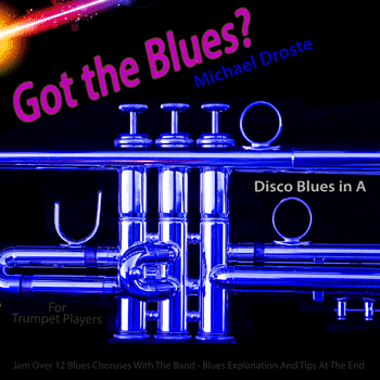 Trumpet Disco Blues in A Play The Blues