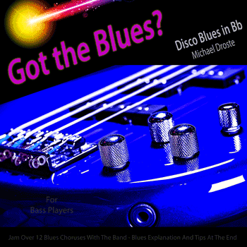 Bass Disco Blues in Bb Play The Blues