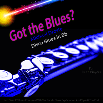 Flute Disco Blues in Bb Play The Blues