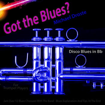 Trumpet Disco Blues in Bb Play The Blues
