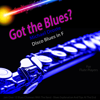 Flute Disco Blues in F Play The Blues