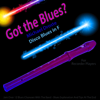 Recorder Disco Blues in F Play The Blues