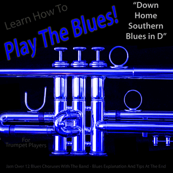 Trumpet Down Home Southern Blues in D Play The Blues