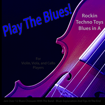 Strings Rockin Techno Toys Blues in A Play The Blues